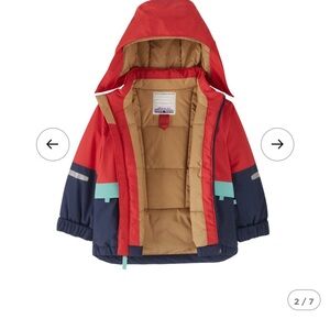 Patagonia Snow Pile Jacket size 2T